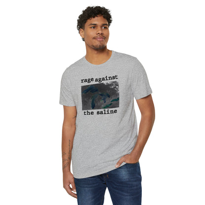 Great Lakes 'Rage Against The Saline' T-Shirt | Unisex Recycled Organic