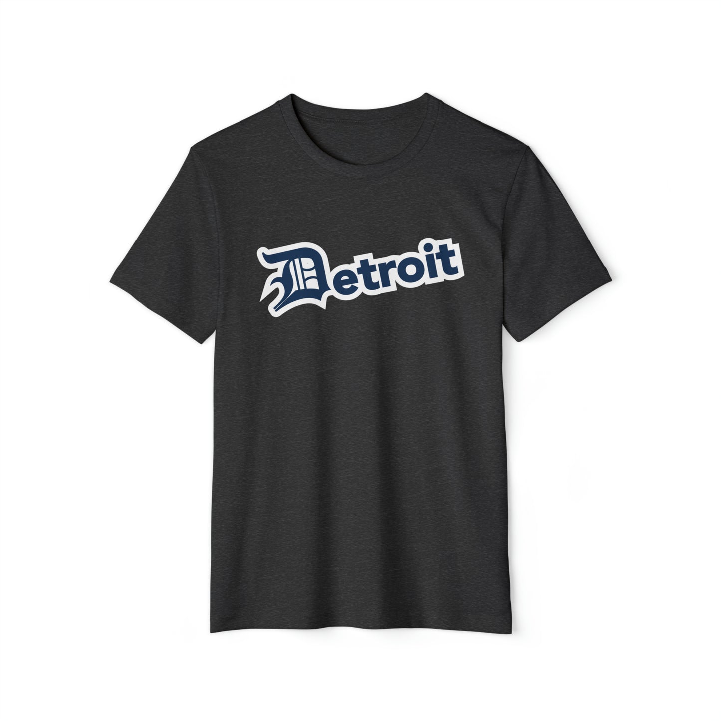 'Detroit' T-Shirt (w/ Old English 'D') | Unisex Recycled Organic