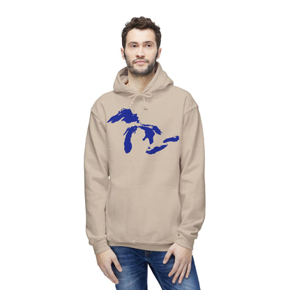 Great Lakes Ultrapremium Hoodie | Made in USA - Bourbon Blue