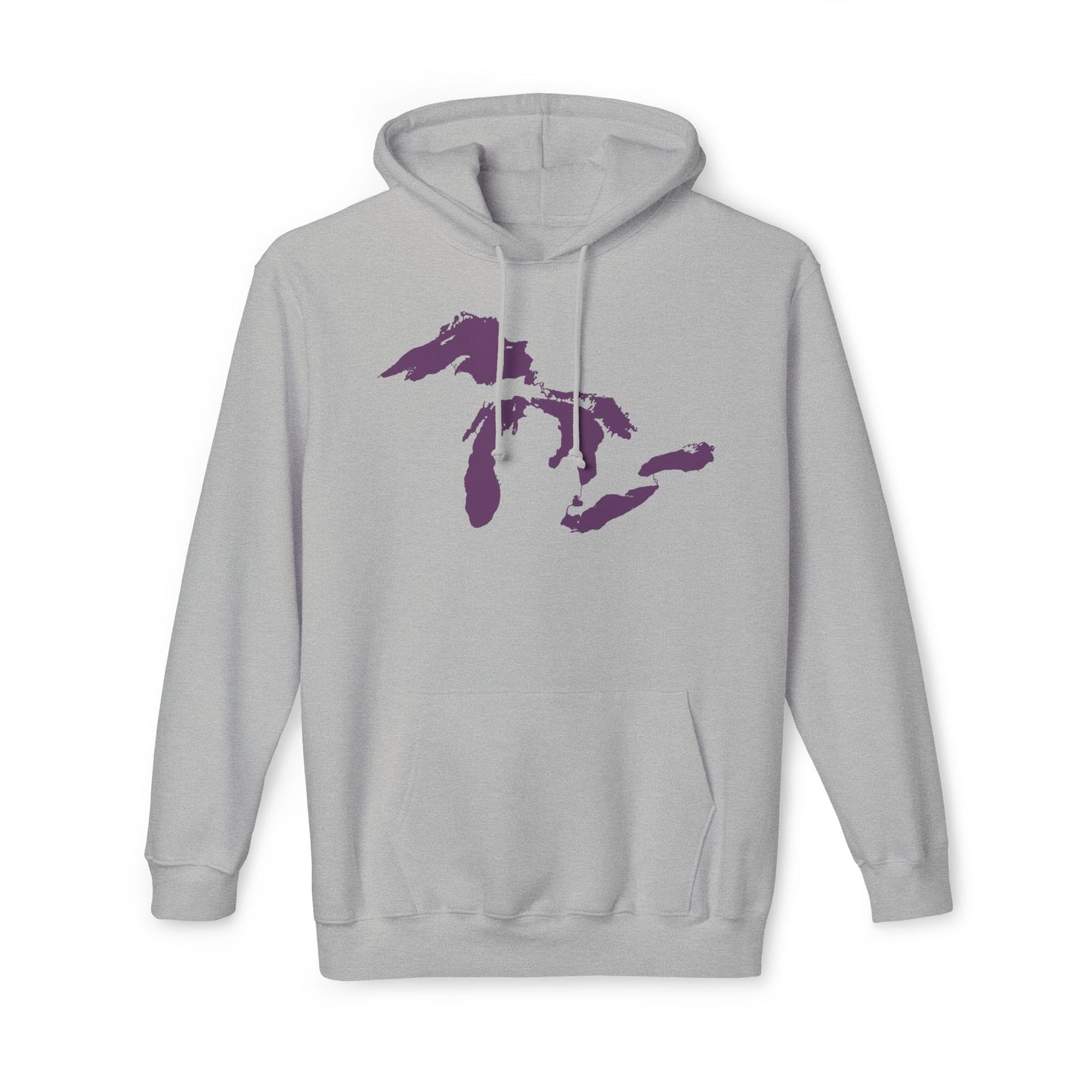 Great Lakes Ultrapremium Hoodie | Made in USA - Plum