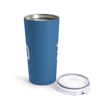 Detroit 'Old English D' Tumbler | Lake Superior Blue - 20oz