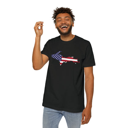 Michigan Upper Peninsula T-Shirt (Patriotic Edition) | Made in USA