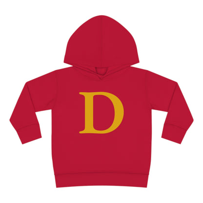 Detroit 'Old French D' Hoodie (Gold Full Body Outline) | Unisex Toddler