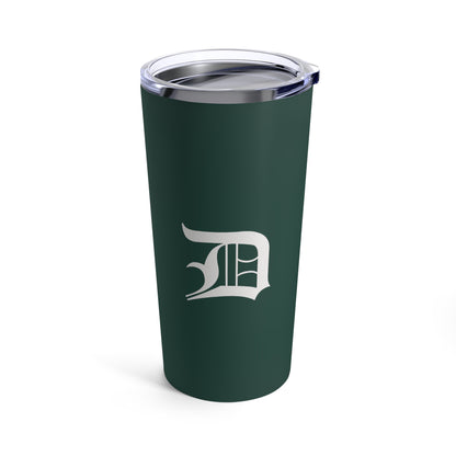 Detroit 'Old English D' Tumbler | Laconic Green - 20oz