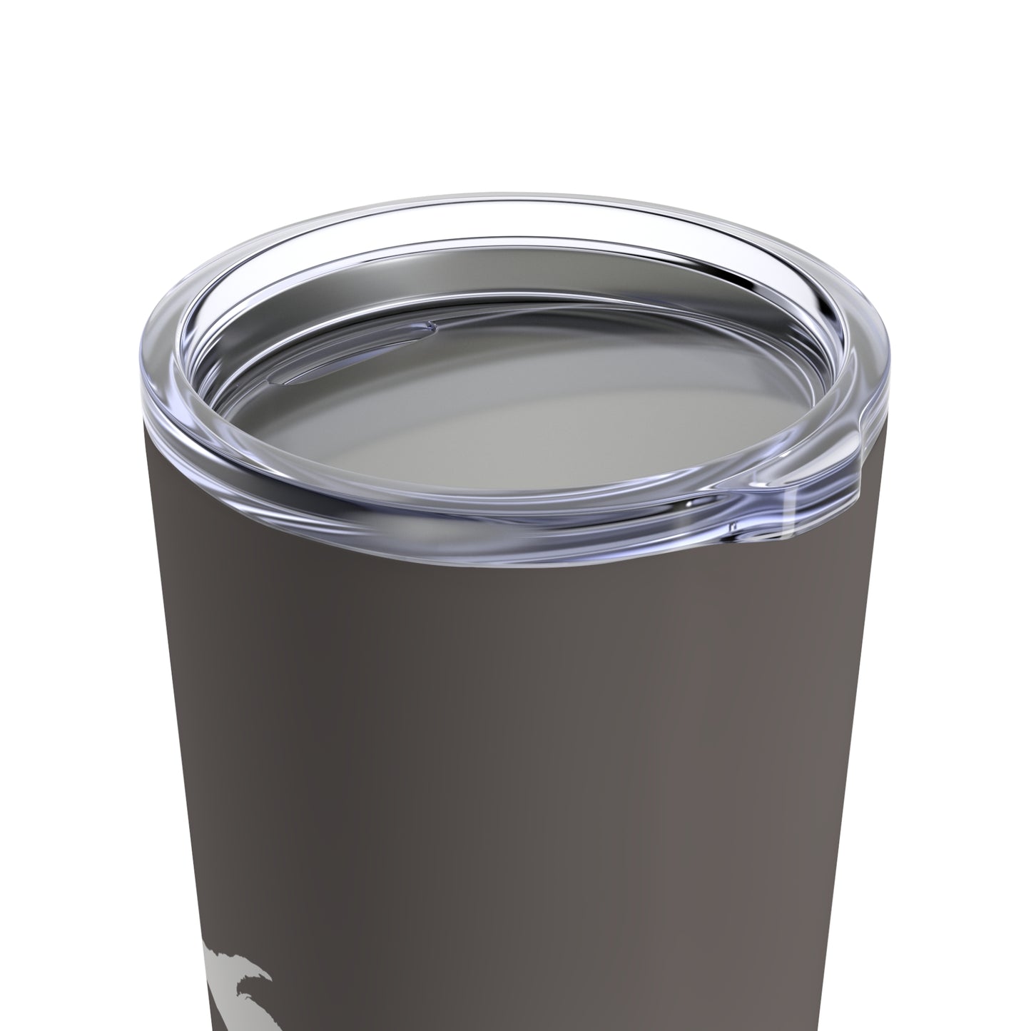 Michigan Upper Peninsula Tumbler (w/ UP Outline) | Warren Tank Grey - 20oz