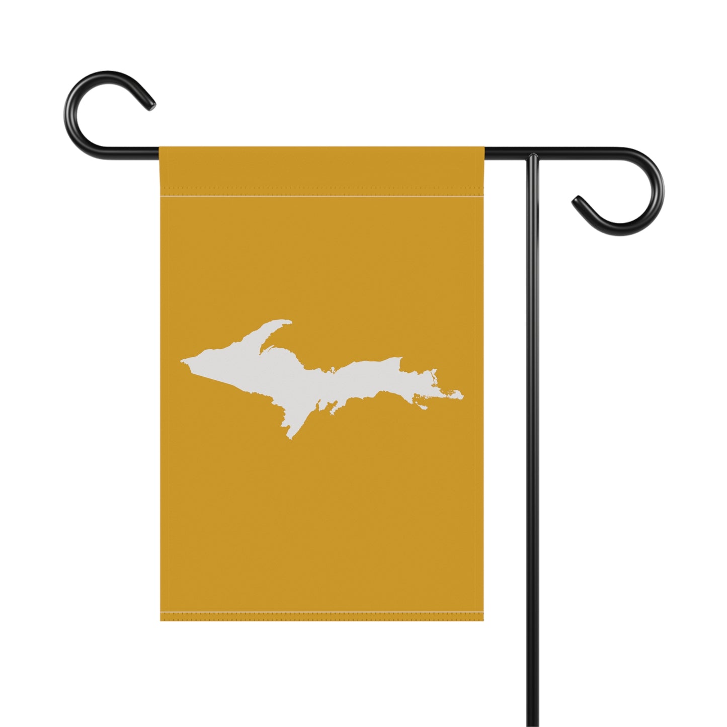 Michigan Upper Peninsula Home & Garden Flag (w/ UP Outline) | Gold