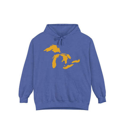 Great Lakes Hoodie (Gold) | Unisex Garment-Dyed