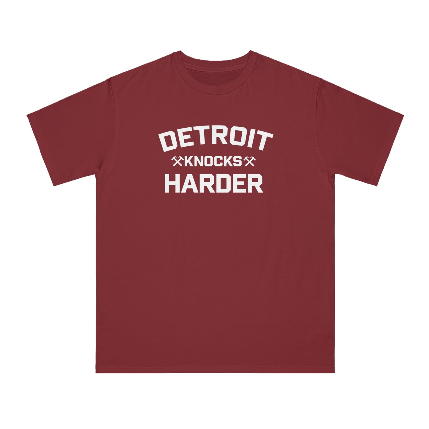 'Detroit Knocks Harder' T-Shirt | Unisex Organic