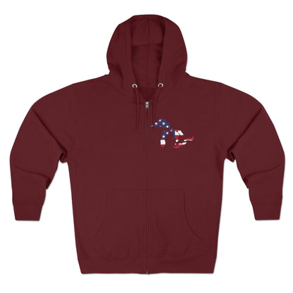 Great Lakes Hoodie (Patriotic Edition, Mini) | Unisex Full Zip