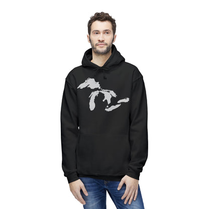 Great Lakes Ultrapremium Hoodie | Made in USA - Platinum