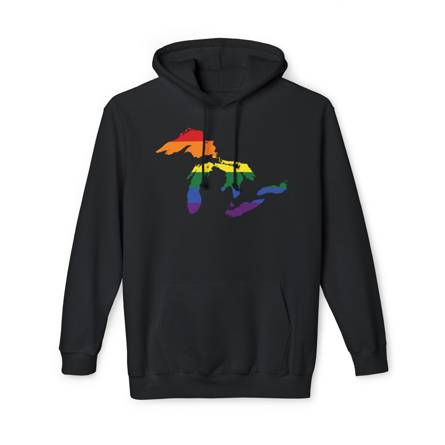 Great Lakes Ultrapremium Hoodie | Made in USA - Rainbow Pride Edition