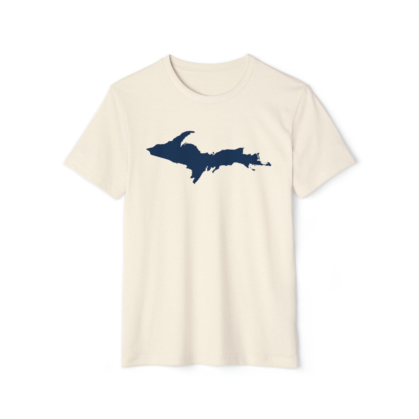 Michigan Upper Peninsula T-Shirt (w/ UP Outline) | Unisex Recycled Organic