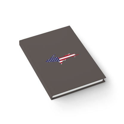 Michigan Upper Peninsula Blank Sketchbook (w/ UP USA Flag) | Warren Tank Grey