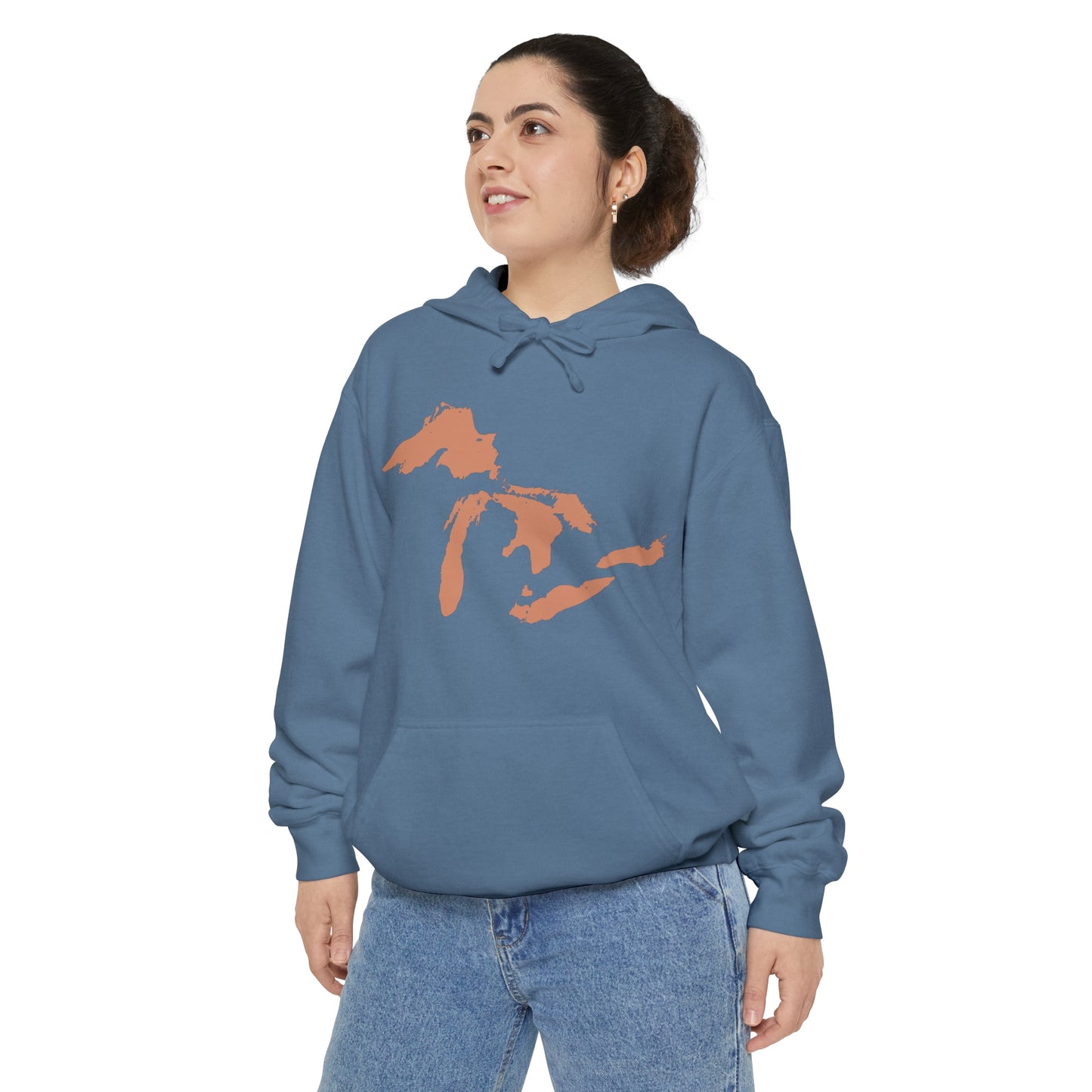 Great Lakes Hoodie (Copper) | Unisex Garment-Dyed