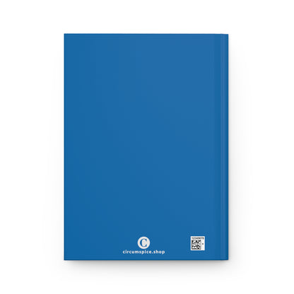 Michigan Upper Peninsula Hardcover Journal (Azure w/ UP Outline) | Ruled - 150pgs