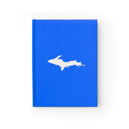 Michigan Upper Peninsula Blank Sketchbook (w/ UP Outline) | Motor Town Blue