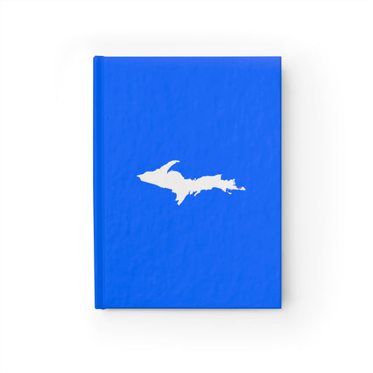 Michigan Upper Peninsula Blank Sketchbook (w/ UP Outline) | Motor Town Blue