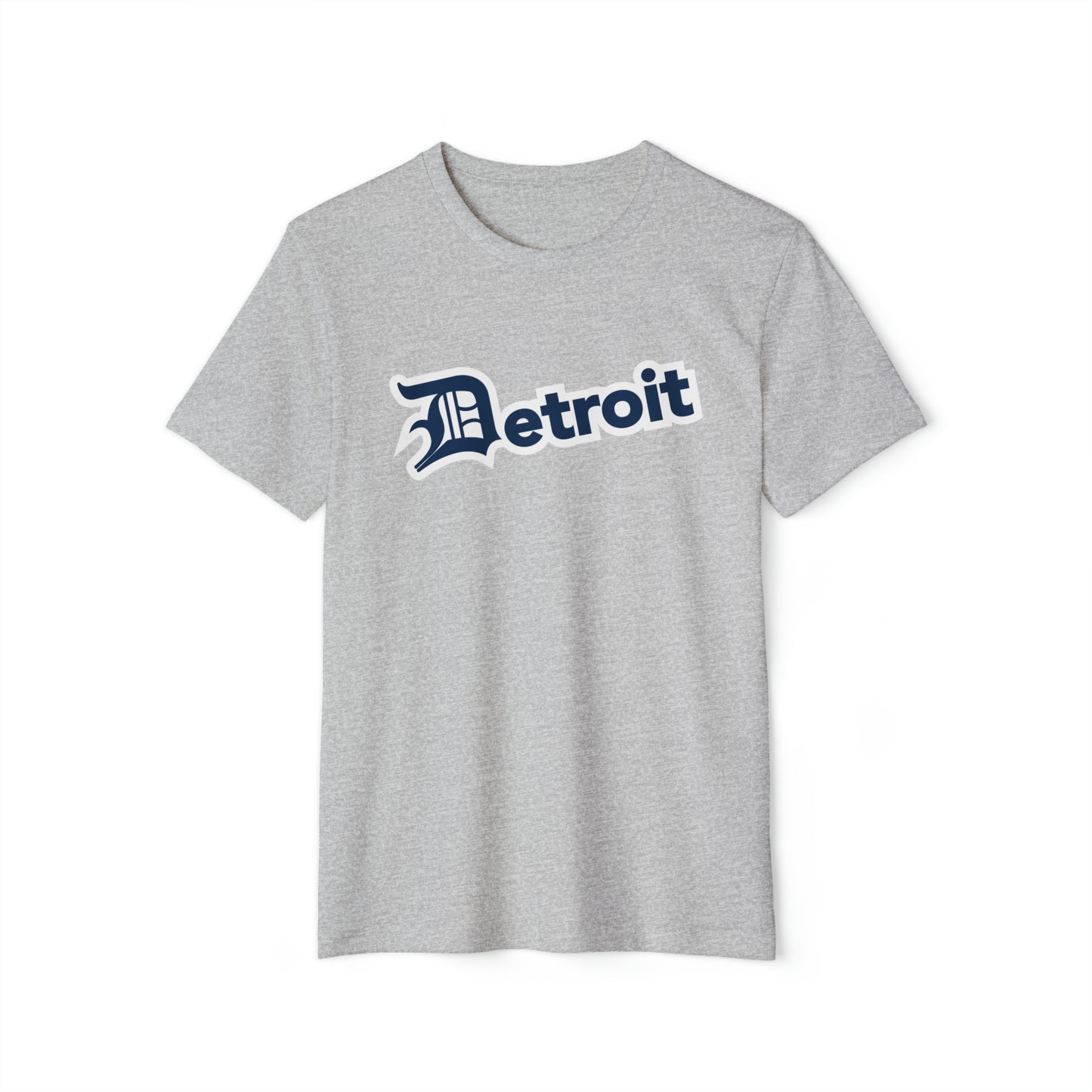 'Detroit' T-Shirt (w/ Old English 'D') | Unisex Recycled Organic