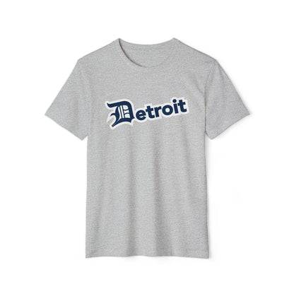 'Detroit' T-Shirt (w/ Old English 'D') | Unisex Recycled Organic