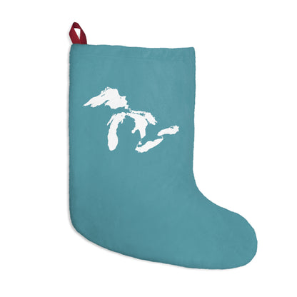 Great Lakes Christmas Stocking | Huron Blue