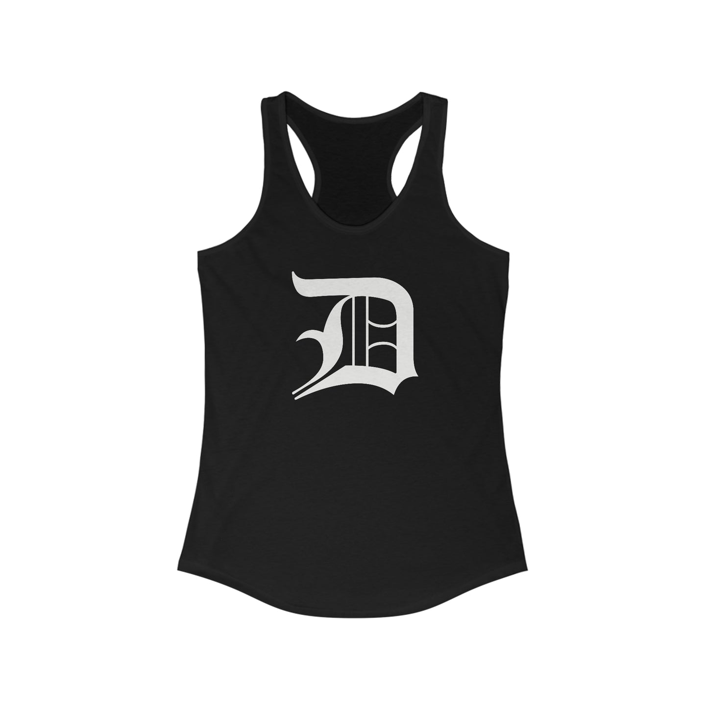 Detroit 'Old English D' Tank Top | Women's Racerback