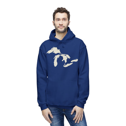 Great Lakes Ultrapremium Hoodie | Made in USA - Ivory White