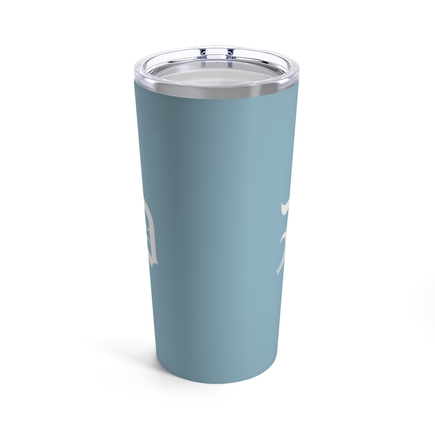 Detroit 'Old English D' Tumbler | Opal Blue - 20oz