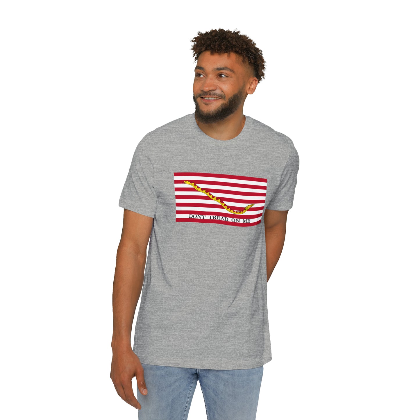 'Don't Tread on Me' First Navy Jack T-Shirt | Made in USA