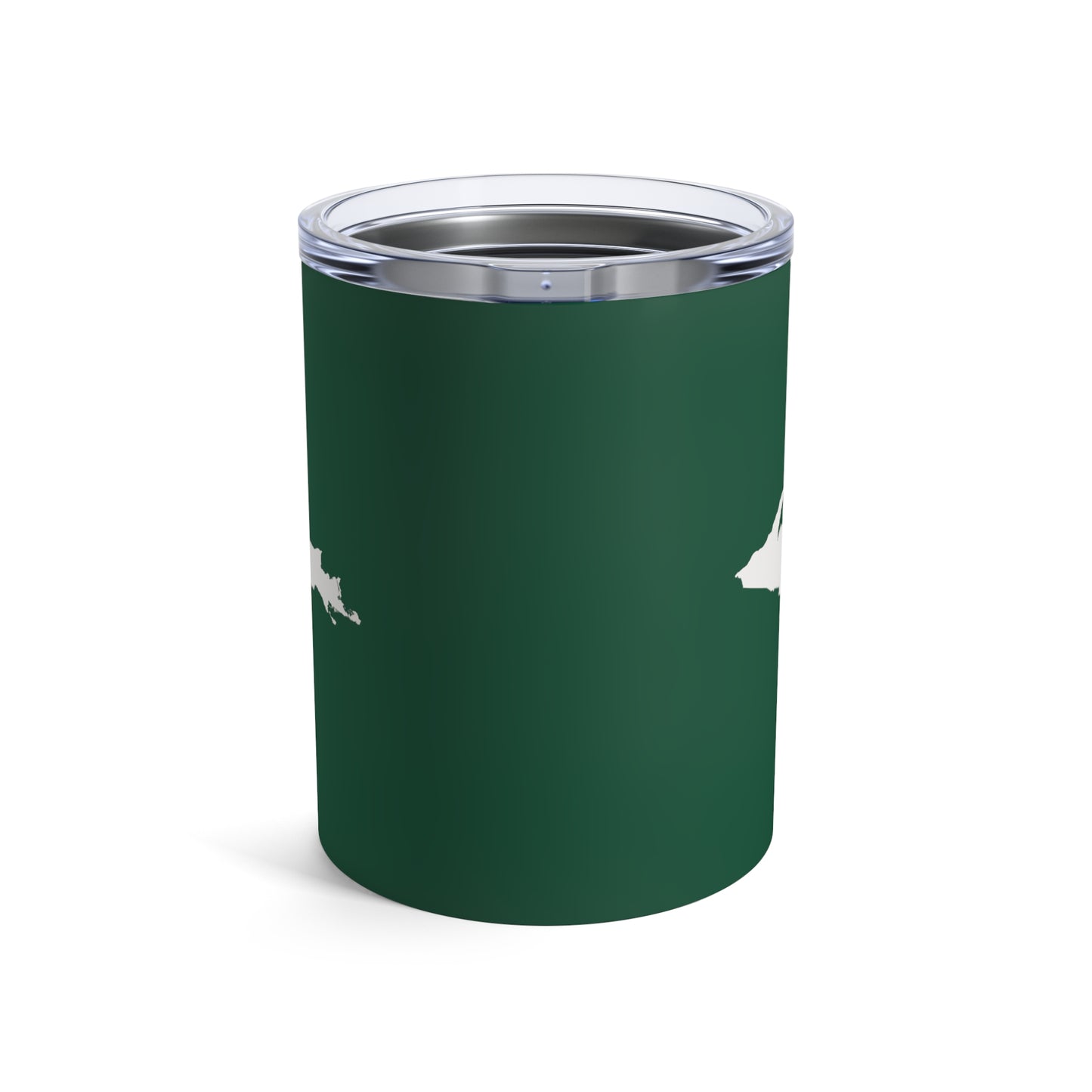 Michigan Upper Peninsula Tumbler (w/ UP Outline) | Superior Green - 10oz