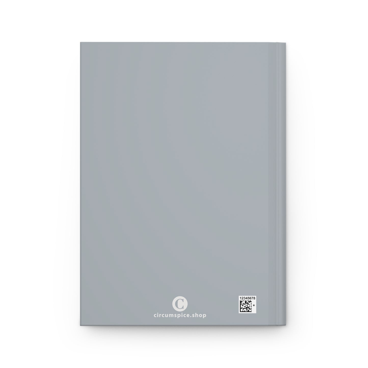 Michigan Upper Peninsula Hardcover Journal (Silver w/ Plum Outline) | Ruled - 150pgs