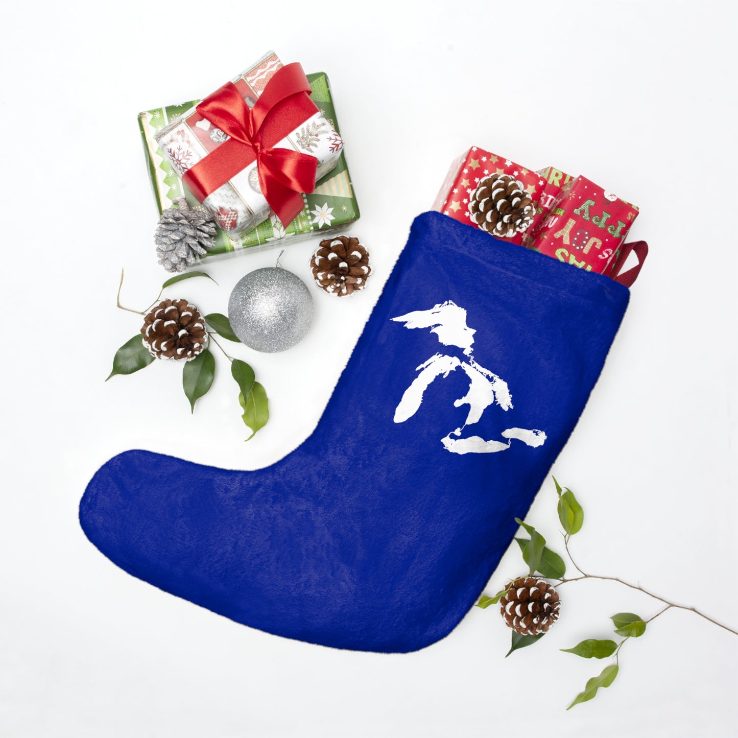 Great Lakes Christmas Stocking | Bourbon Blue