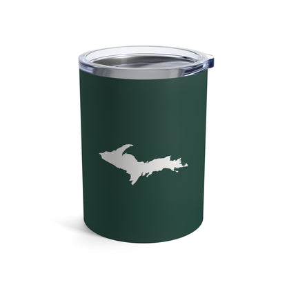 Michigan Upper Peninsula Tumbler (w/ UP Outline) | Laconic Green - 10oz