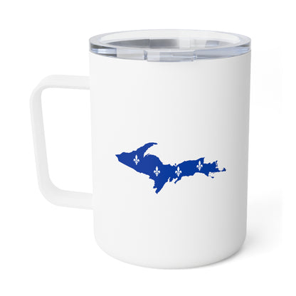 Michigan Upper Peninsula Insulated Mug (w/ UP Quebec Flag) | 10oz