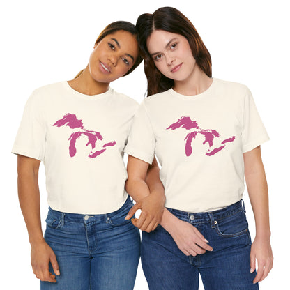 Great Lakes T-Shirt | Unisex Standard - Apple Blossom Pink