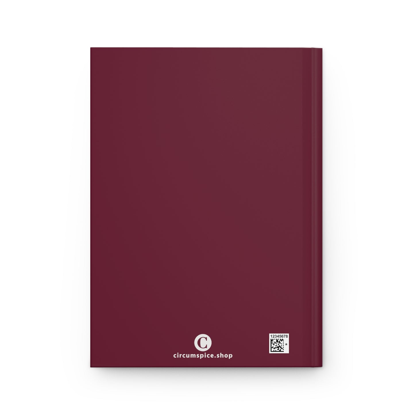 Michigan Upper Peninsula Hardcover Journal (Old Mission Burgundy w/ UP Outline) | Ruled - 150pgs