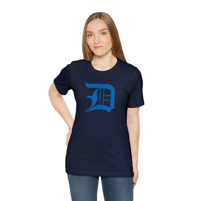 Detroit 'Old English D' T-Shirt (Azure) | Unisex Standard