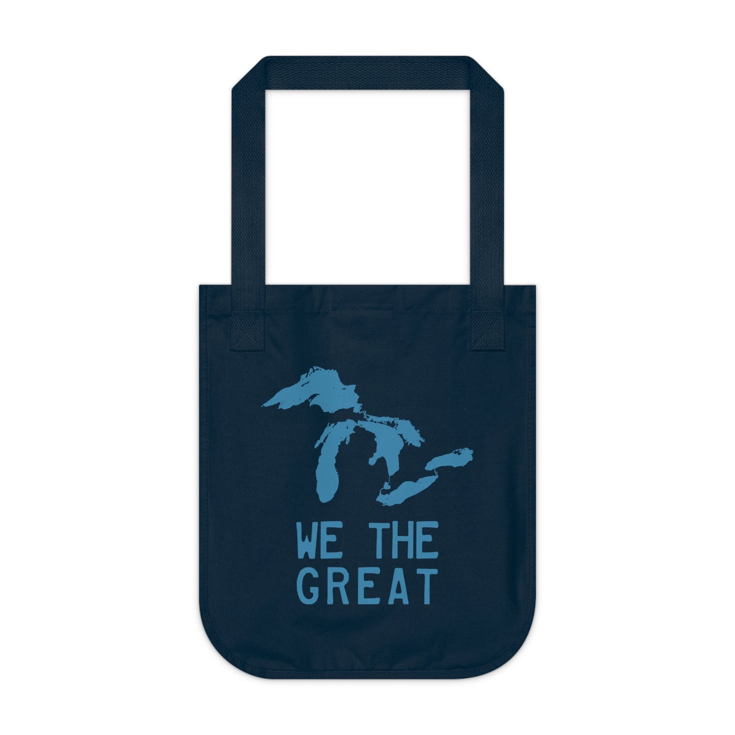 Great Lakes 'We The Great' Heavy Tote | Traverse Blue