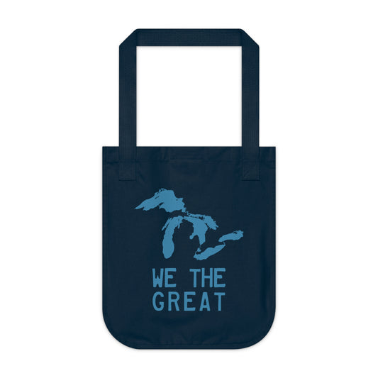 Great Lakes 'We The Great' Heavy Tote | Traverse Blue