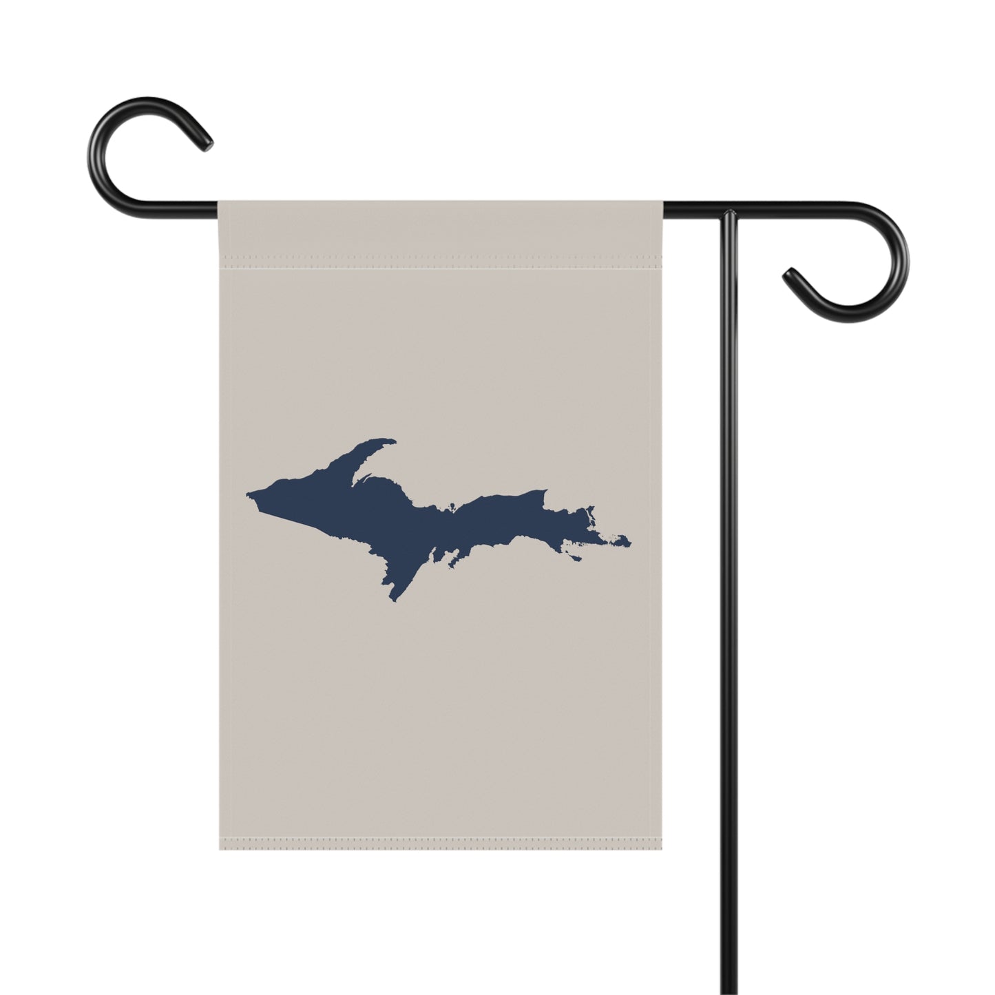 Michigan Upper Peninsula Home & Garden Flag (w/ UP Outline) | Canvas Color