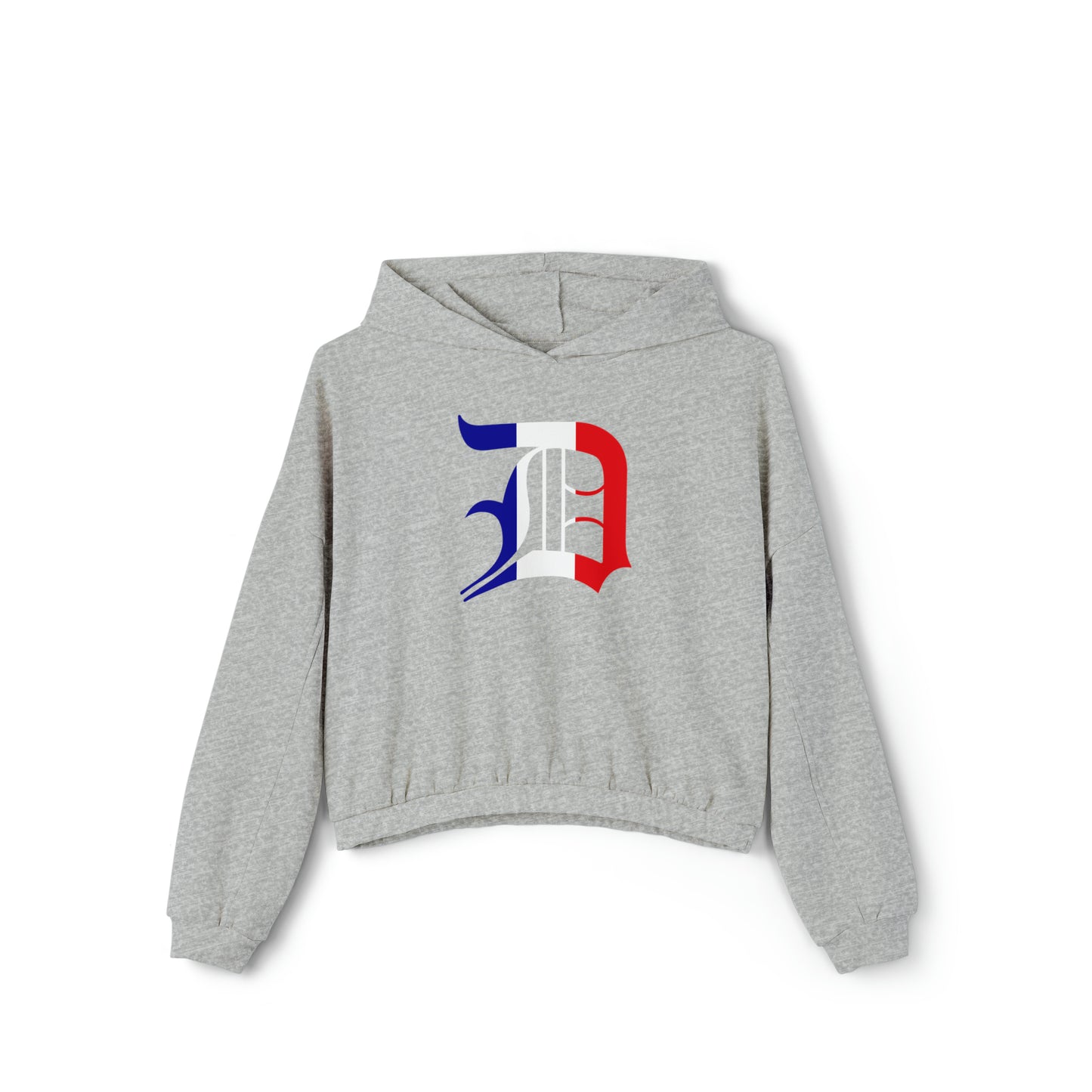 Detroit 'Old English D' Hoodie (French Edition) | Cinched Crop