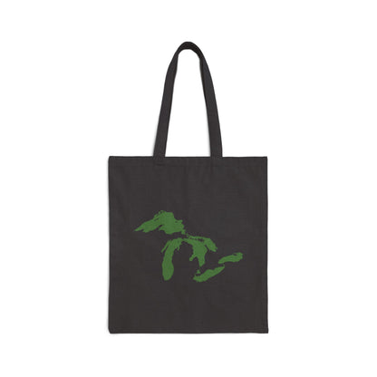 Great Lakes Light Tote Bag (Pine Green)