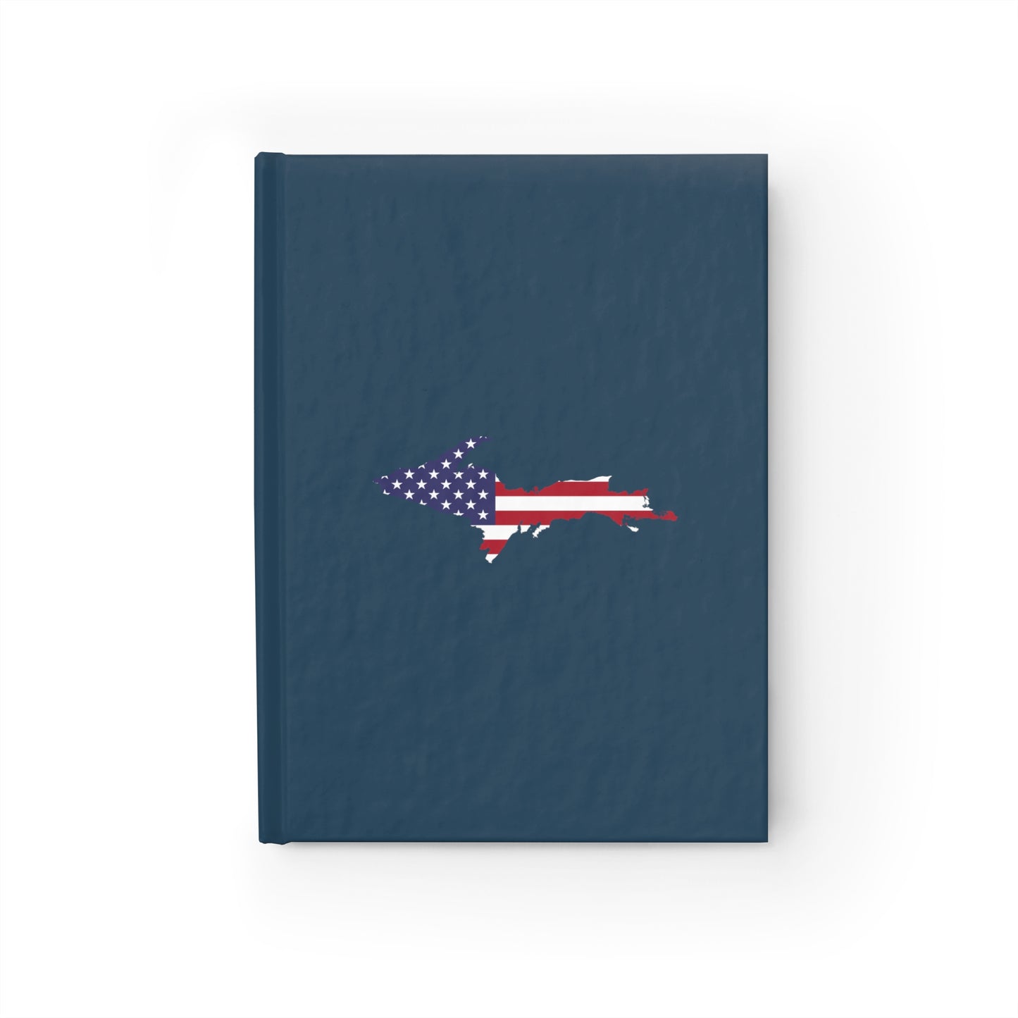 Michigan Upper Peninsula Blank Sketchbook (w/ UP USA Flag) | '37 Caddie Blue