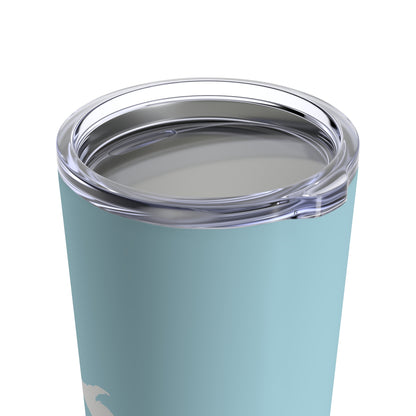 Michigan Upper Peninsula Tumbler (w/ UP Outline) | '58 Caddie Blue - 20oz