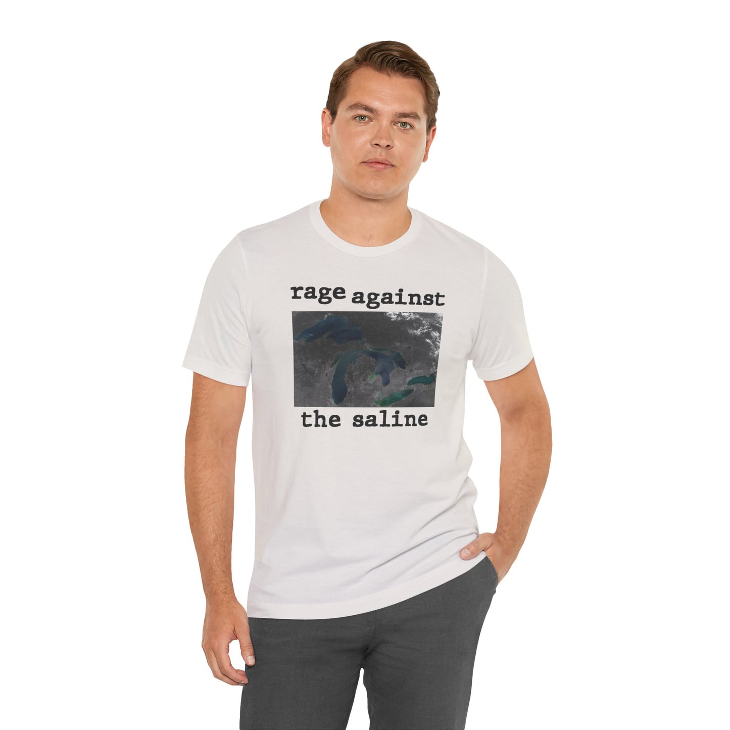 Great Lakes 'Rage Against the Saline' T-Shirt | Unisex Standard