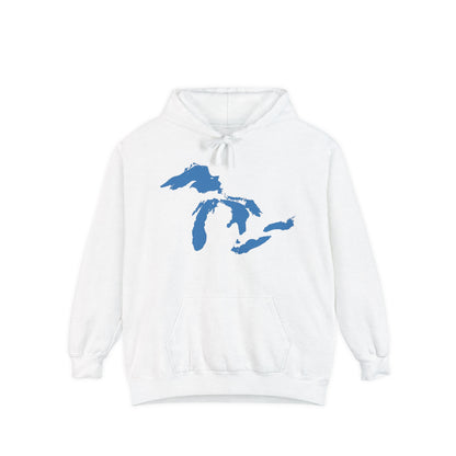 Great Lakes Hoodie (Superior Blue) | Unisex Garment-Dyed