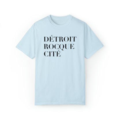 'Détroit Rocque Cité' T-Shirt | Unisex Garment-Dyed