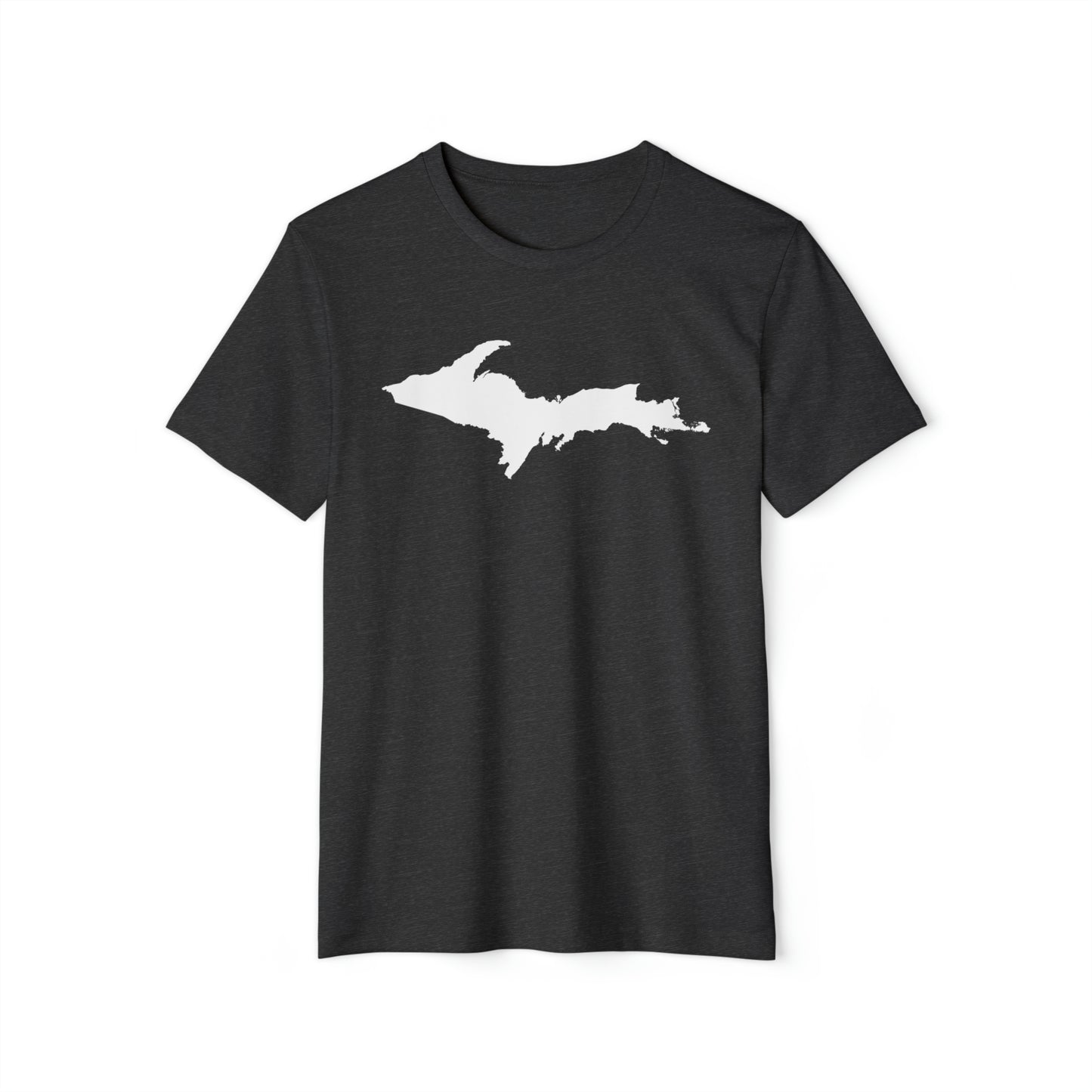 Michigan Upper Peninsula T-Shirt (w/ UP Outline) | Unisex Recycled Organic