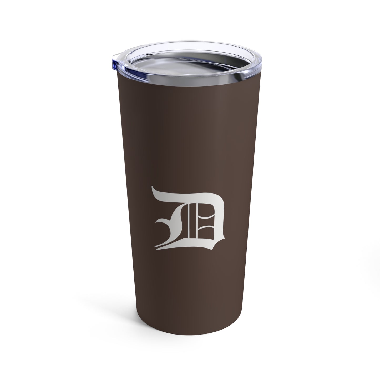 Detroit 'Old English D' Tumbler | Hickory Color - 20oz