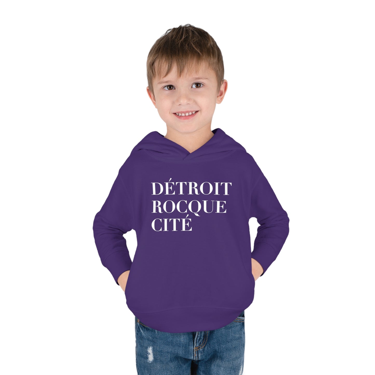 'Détroit Rocquie Cité' Hoodie | Unisex Toddler