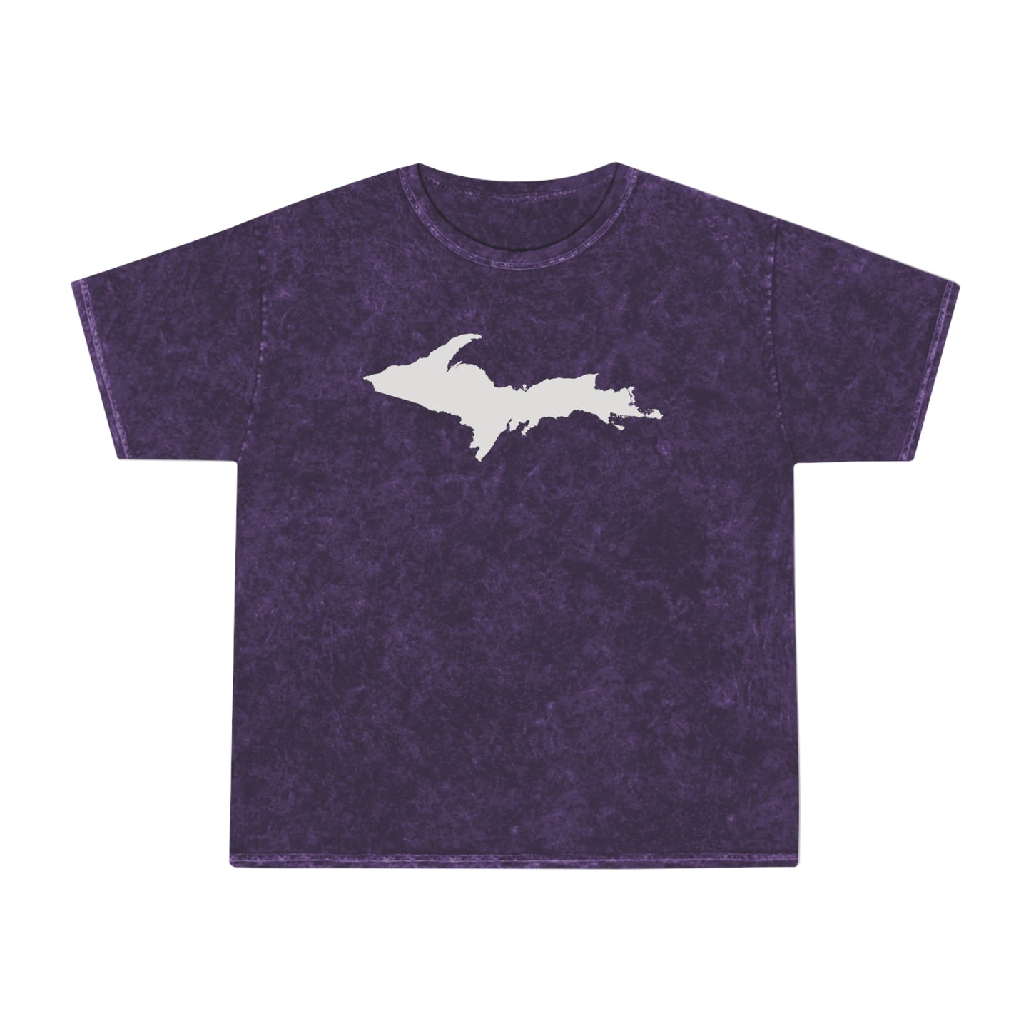 Michigan Upper Peninsula T-Shirt (w/ UP Outline) | Unisex Mineral Wash